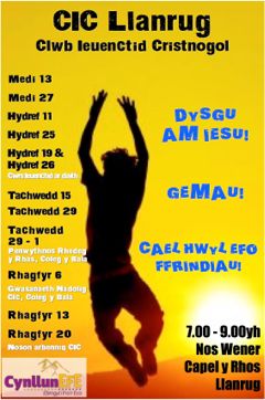 poster cic llanrug